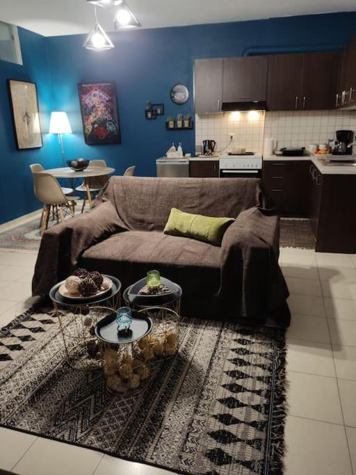 Modern Apartment Near Airport, Port & Beach Nea Alikarnassos ภายนอก รูปภาพ