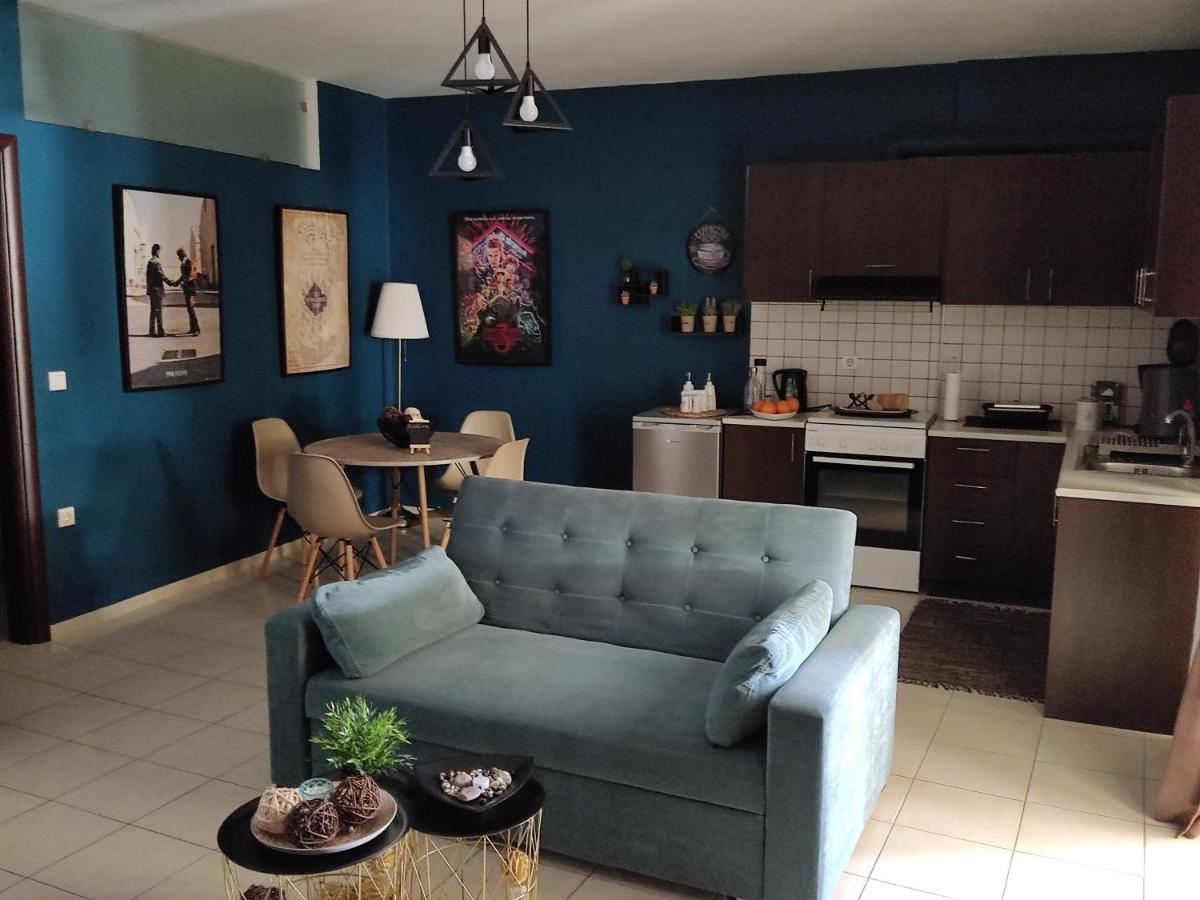 Modern Apartment Near Airport, Port & Beach Nea Alikarnassos ภายนอก รูปภาพ